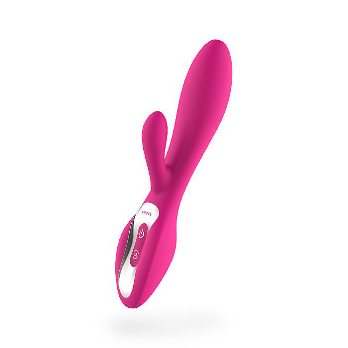 Vibrador Duplo Recarreg�vel 9 Vibra��es Pink | Foto 02