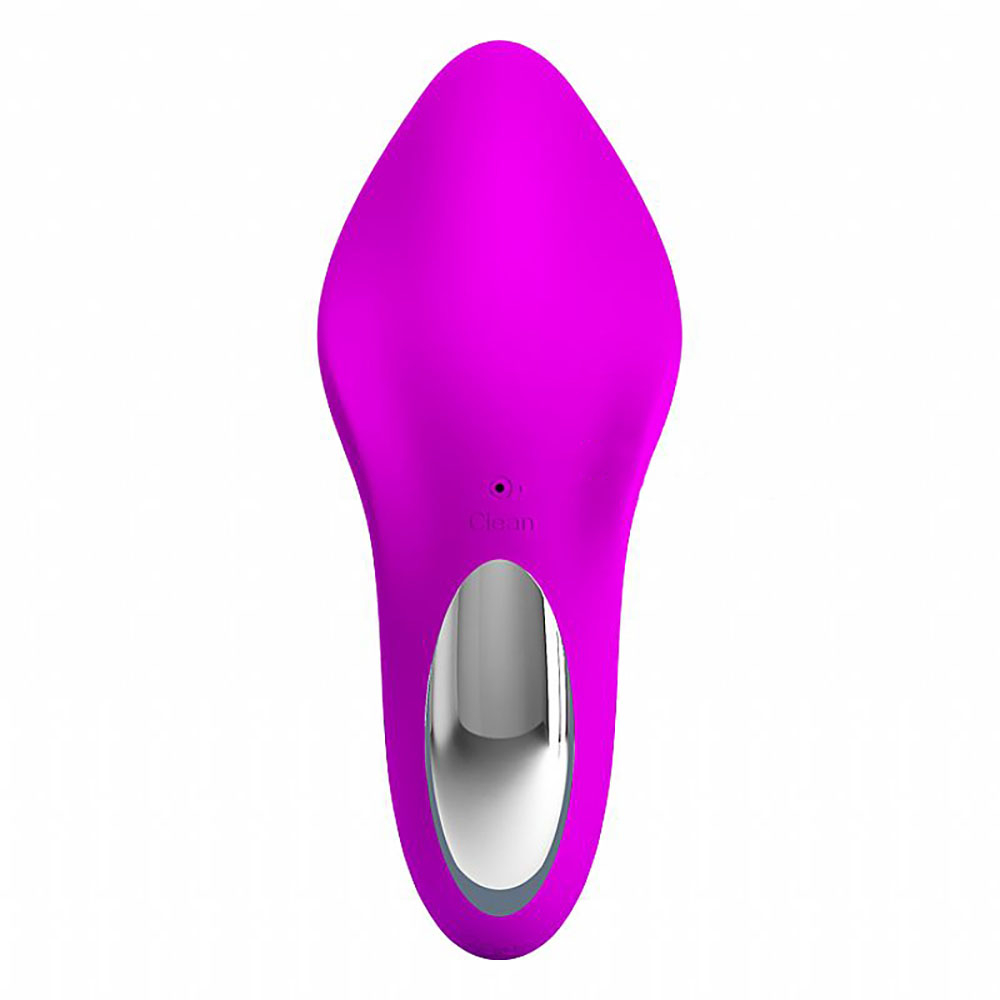 Estimulador de Clit�ris Suc��o Recarreg�vel com 12 Modos de Suc��o Magic Fish Roxo | Foto 04