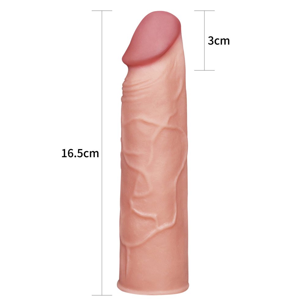 Capa Peniana Extensora 2,5 cm com Veias Saltadas | Foto 03