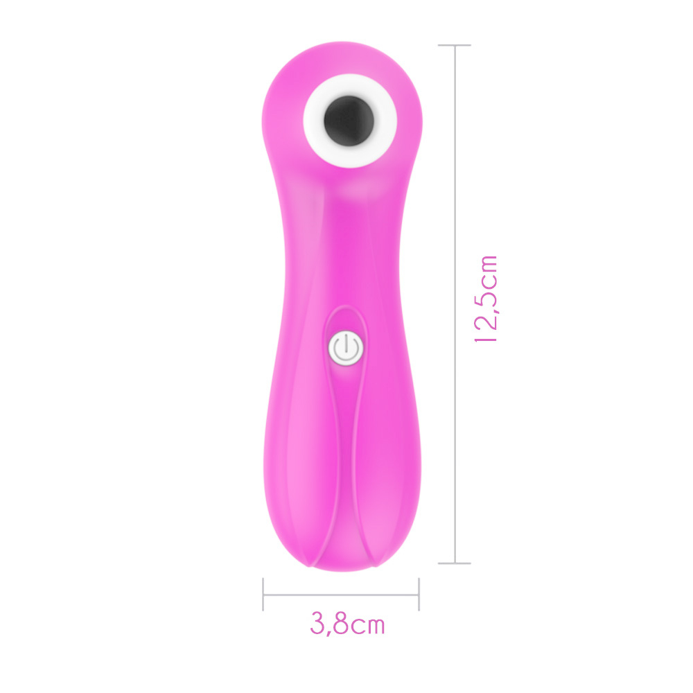 Vibrador para Clit�ris em Silicone com 7 Modos de Suc��o Woman Suction II Roxo | Foto 05