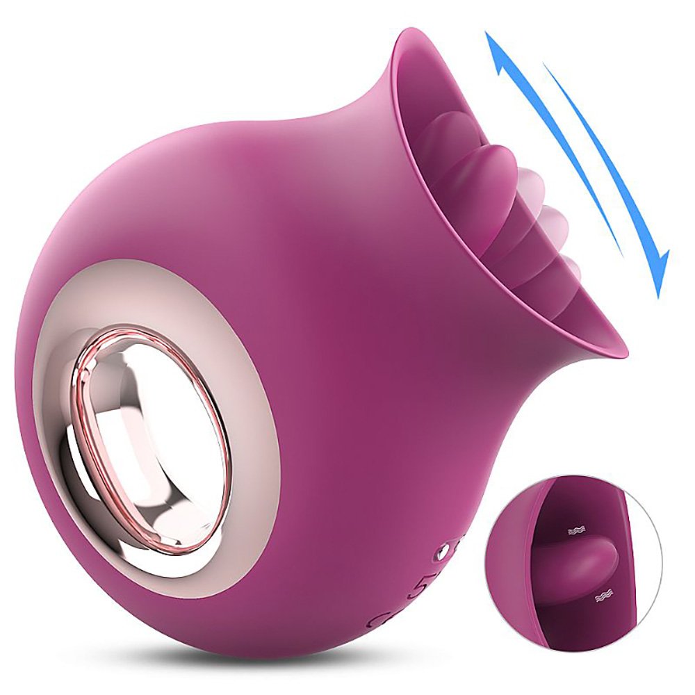 Vibrador para Clit�ris Cleopatra Pink com 9 Vibra��es e Rota��es