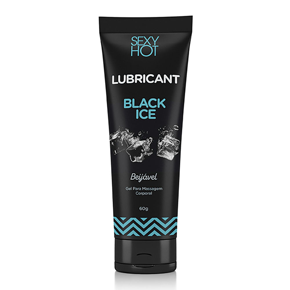 Gel Lubricante Black Ice Beij�vel 60g - Efeito Gelado