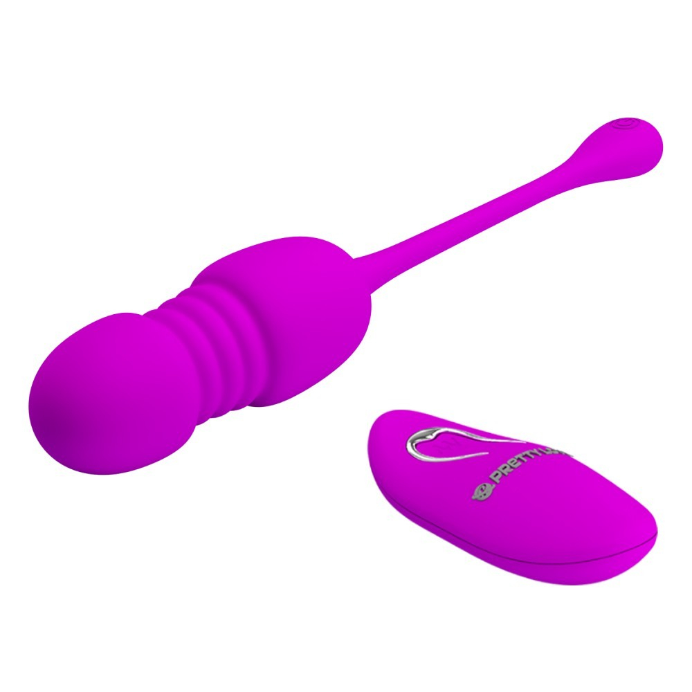 Vibrador com Controle sem Fio em Silicone com 12 Vibra��es e Vai e Vem Recarreg�vel Pink | Foto 04