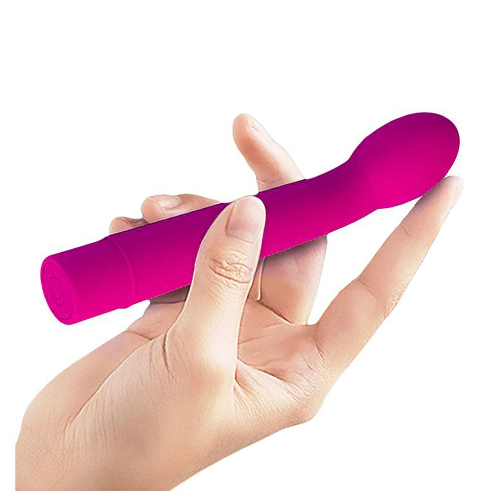 Vibrador Ponto G em Silicone com 10 Vibra��es 16,5 x 3cm Pretty Love Logan Pink | Foto 05