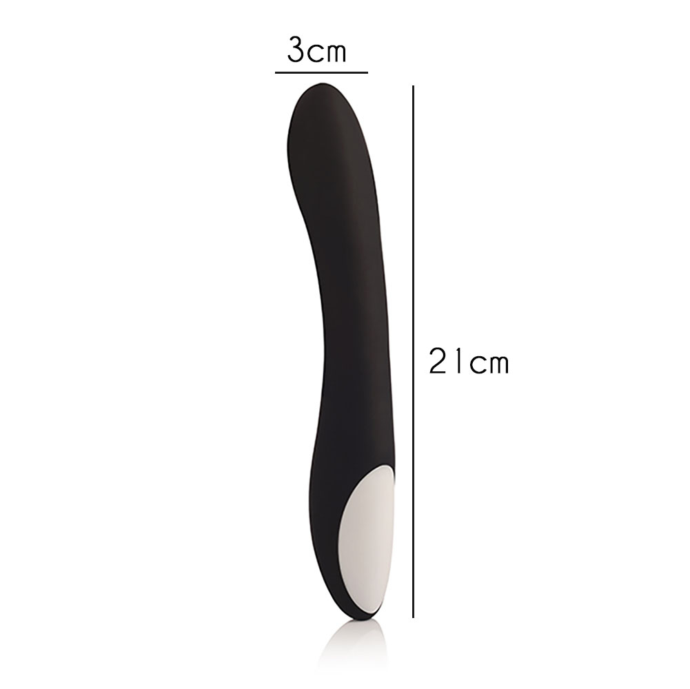 Massageador Er�tico Recarreg�vel em Silicone com 7 Vibra��es Magic Wand V6 Preto | Foto 05