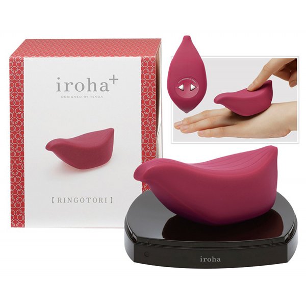 Vibrador para Clit�ris Tori em Silicone M�dico com 3 Velocidades Vinho - Cole��o Iroha by Tenga | Foto 05