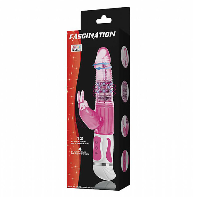 Vibrador Rabbit com Estimulador Coelho 18 Vibra��es Rosa | Foto 05