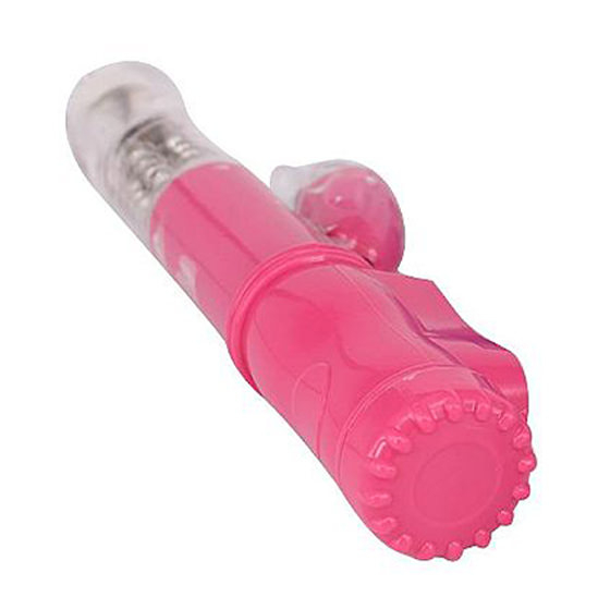 Vibrador Rabbit Duplo Rotativo 36 Vibra��es Rosa | Foto 04