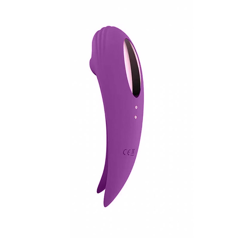 Vibrador para Clit�ris em Silicone Recarreg�vel com 7 Vibra��es e 7 Pulsa��es Roxo | Foto 04