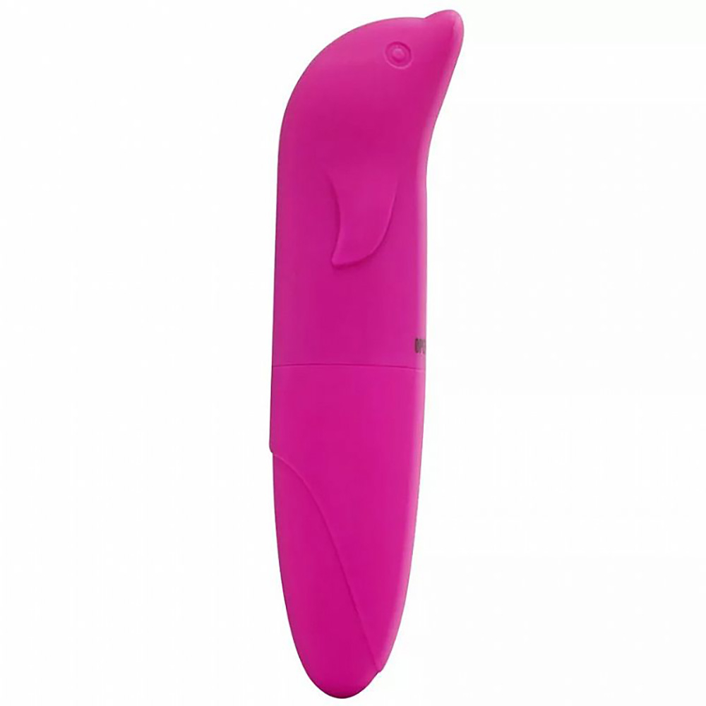Vibrador Ponto G em Pl�stico R�gido com Formato de Golfinho Pink | Foto 02