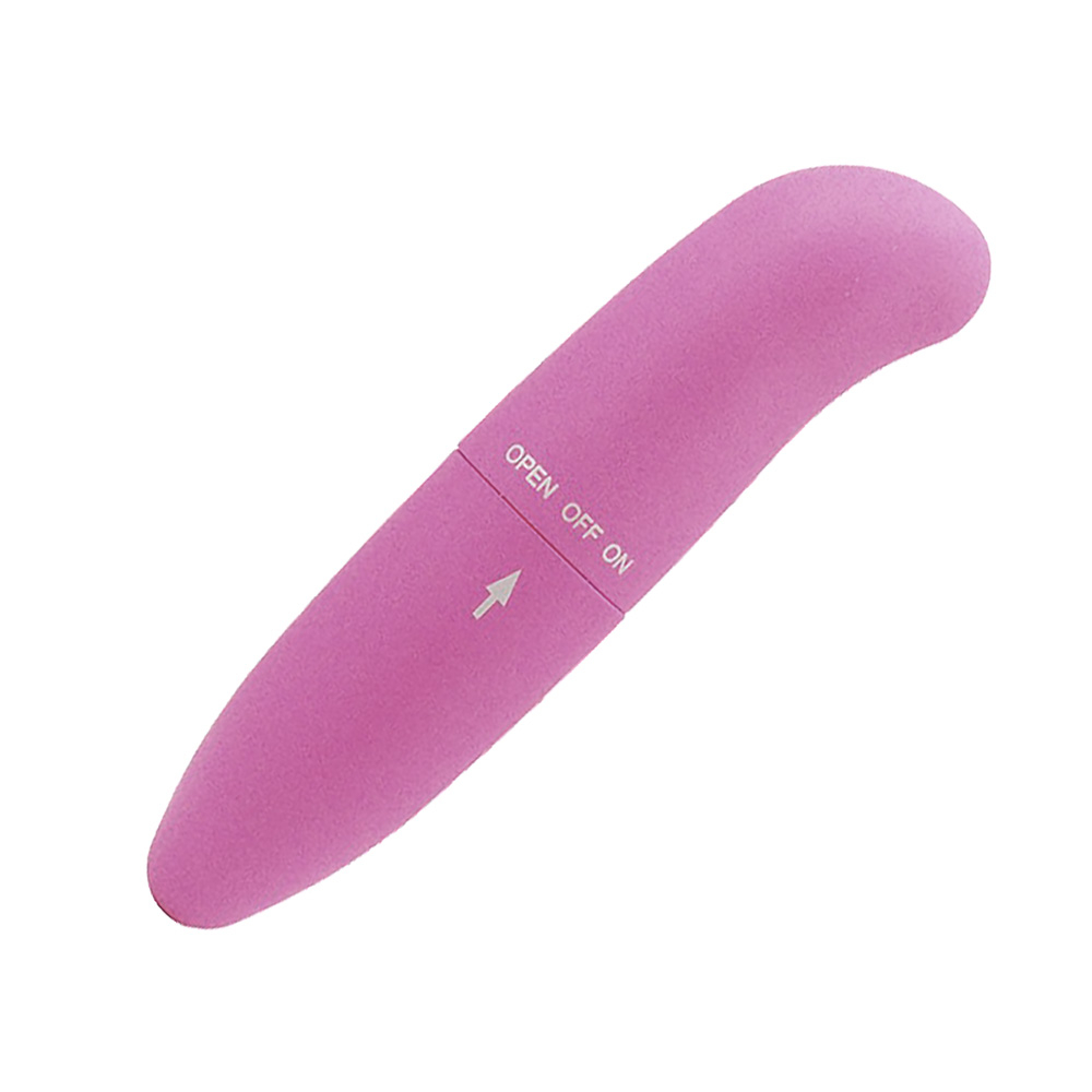 Vibrador Ponto G Liso Feito em Pl�stico R�gido Rosa | Foto 04