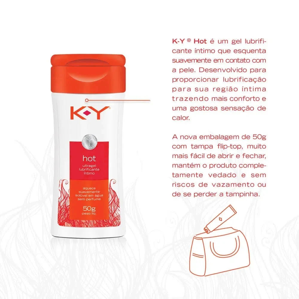 KY Ultragel Lubrificante �ntimo Hot 50g | Foto 02