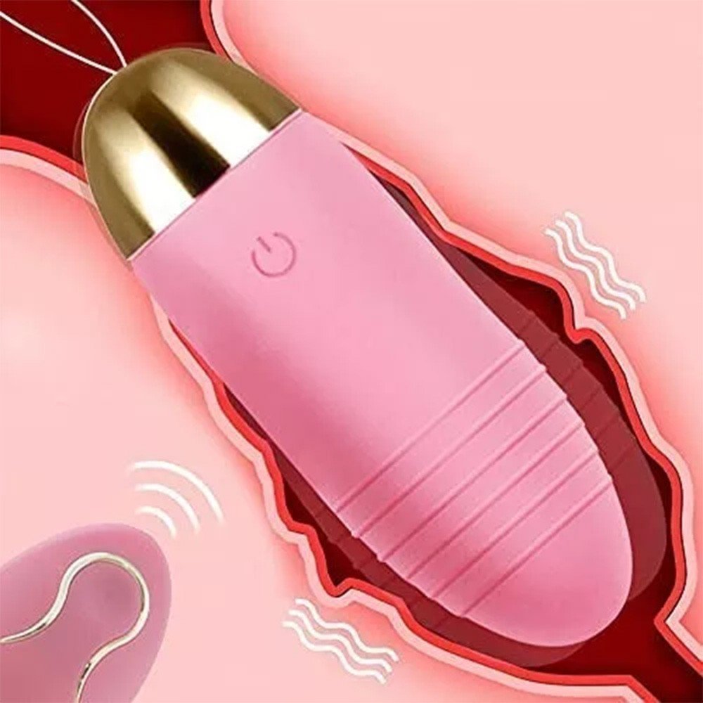 Vibrador Bullet em Silicone e ABS Recarreg�vel 20 Vibra��es Controle sem Fio Rosa | Foto 05