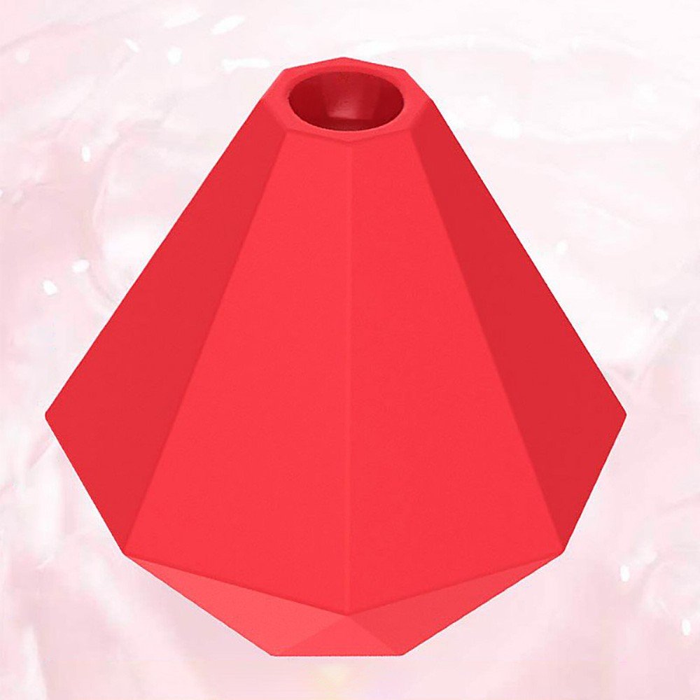 Vibrador para Clit�ris em Silicone Recarreg�vel 10 Pulsa��es Apol�nia Vermelho | Foto 04
