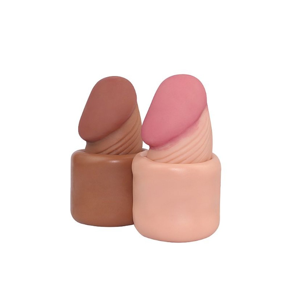 Capa Peniana com Extensor de 2,5cm Bege | Foto 03