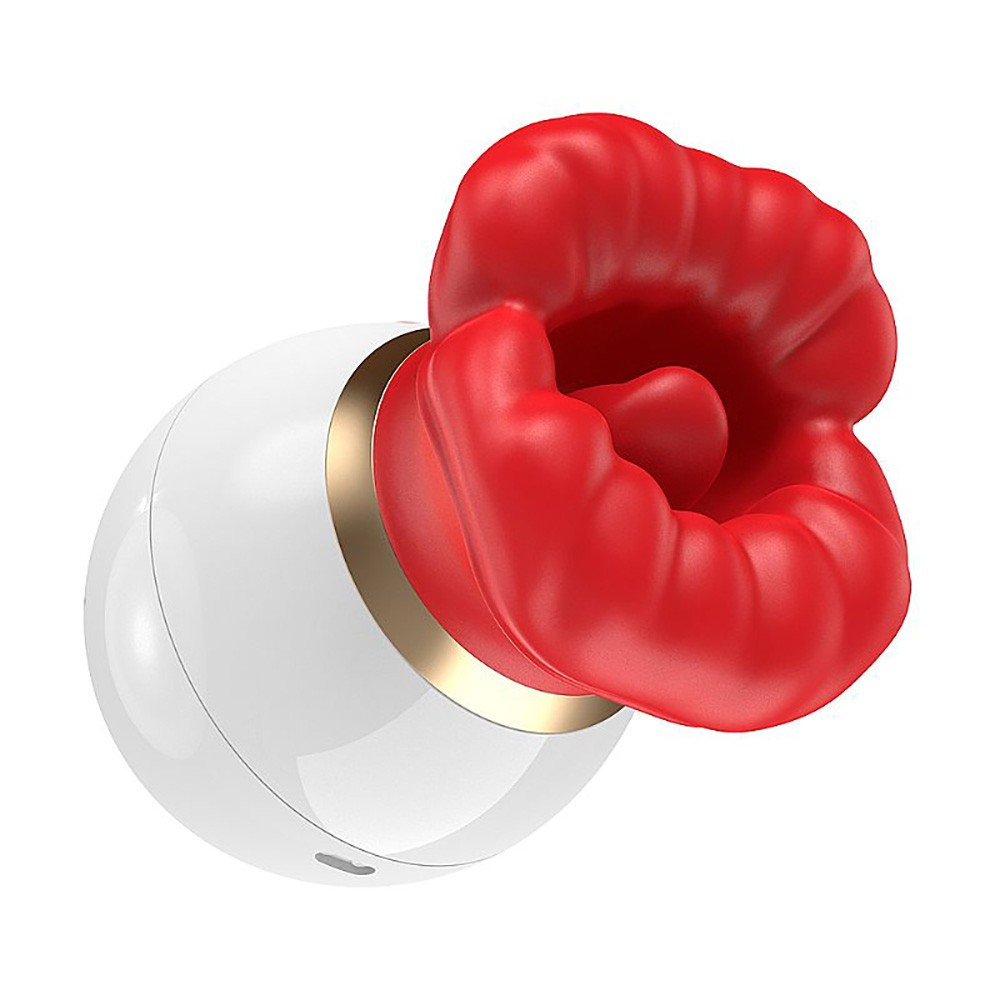 Sugador para Clit�ris Silicone Recarreg�vel 10 Suc��es, 10 Vibra��es e 10 Movimentos da L�ngua | Foto 05