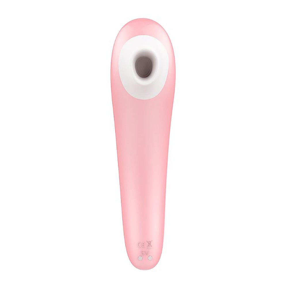 Sugador de Clit�ris Screaming Pro Rosa - Vista frontal e embalagem