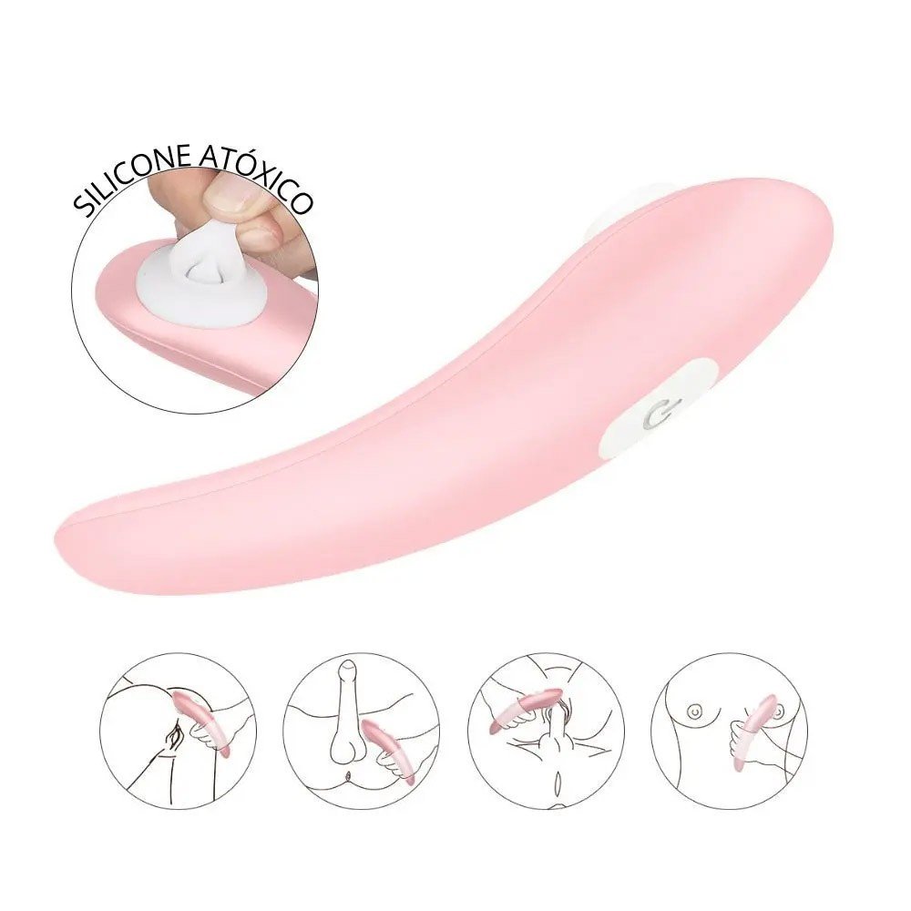 Sugador de Clit�ris com 10 Modelos de Suc��o Screaming Pro Rosa | Foto 04