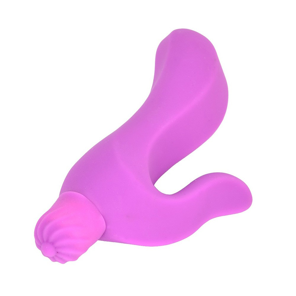 Vibrador Duplo em Silicone com Vibro Pink | Foto 04