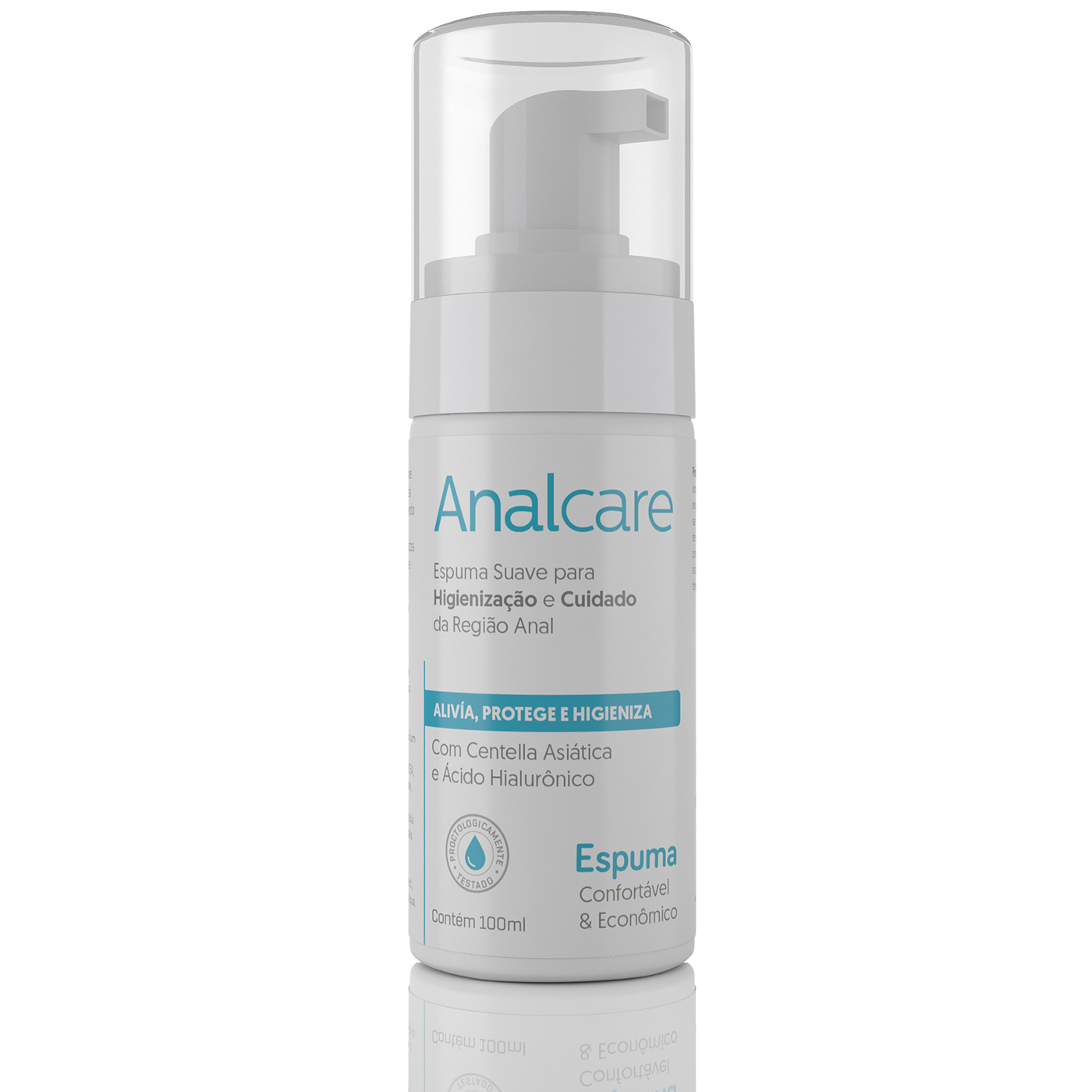 Espuma Analcare para Sexo Anal - frasco de 100ml