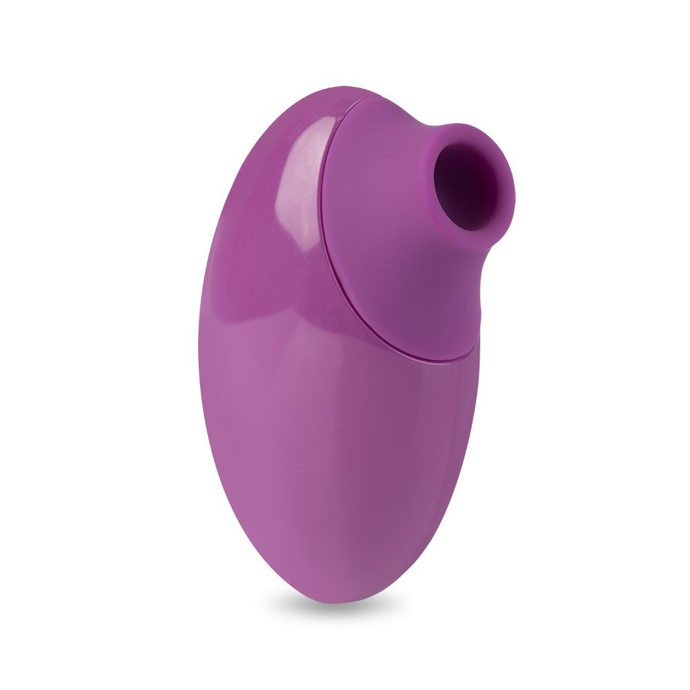 Vibrador Feminino em ABS Recarreg�vel 10 Vibra��es Emi Roxo - Detalhe frontal