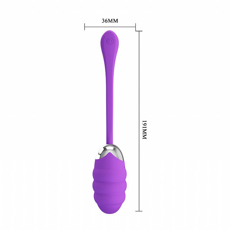 Vibrador Bullet em Silicone com 12 Vibra��es Recarreg�vel via USB Franklin Roxo | Foto 04
