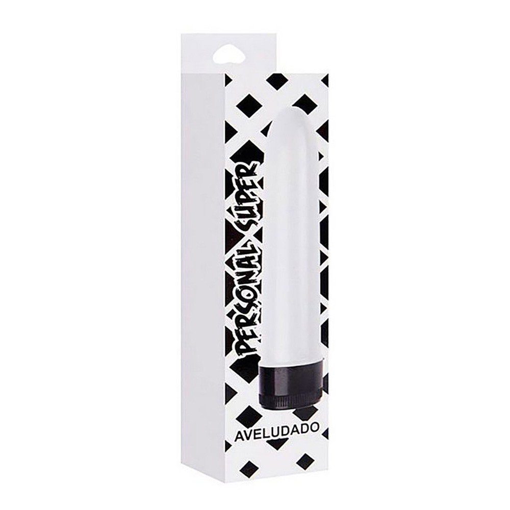Vibrador Personal em ABS Aveludado Multivelocidade Branco | Foto 05