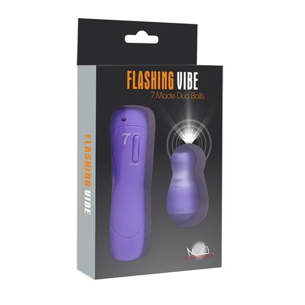 Vibrador Bullet em ABS Aveludado 10 Modos de Vibra��o, Luz e Controle com Fio Glans Roxo | Foto 05