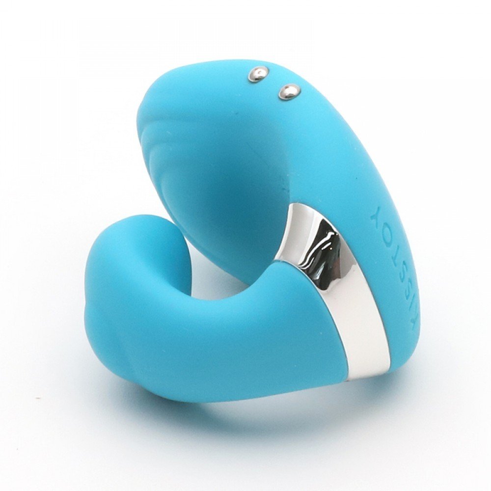 Vibrador para Clit�ris Mini em Silicone Recarreg�vel 5 Modos de Vibra��o Queeni Azul | Foto 04