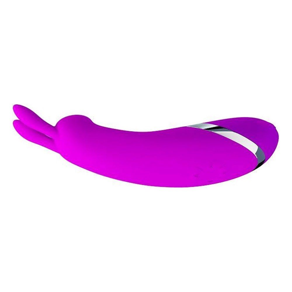 Vibrador para Clit�ris em Silicone Formato de Coelho Recarreg�vel 12 Vibra��es Bunny Pink | Foto 04