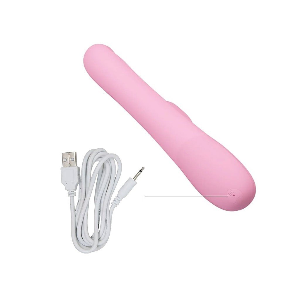 Vibrador Rabitt em Silicone Recarreg�vel 4 Modos de Rota��o e 12 Vibra��es Truman Rosa | Foto 05