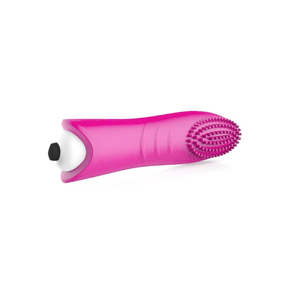 Vibrador Bullet em ABS e Capa Massageadora de Silicone 10 Modos de Vibra��o Roxo | Foto 04
