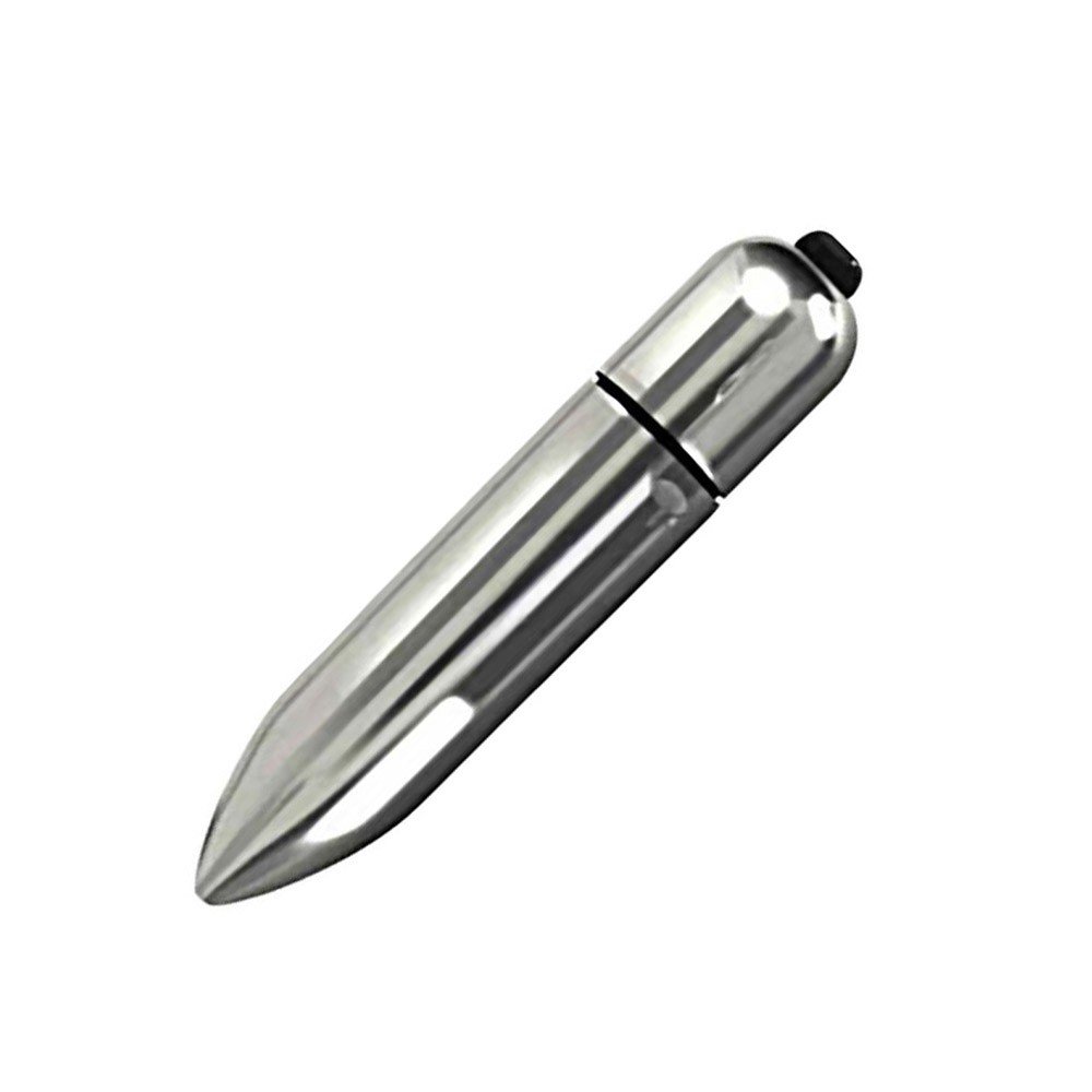 Vibrador Bullet em ABS e Capa Massageadora de Silicone 10 Modos de Vibra��o Roxo | Foto 05