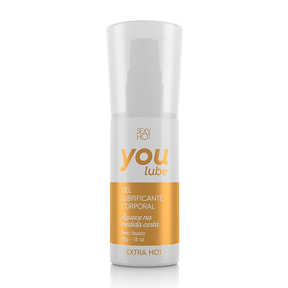Gel Excitante Unissex Lubrificante Aquece na Medida Certa Extra Hot Youlube 50g