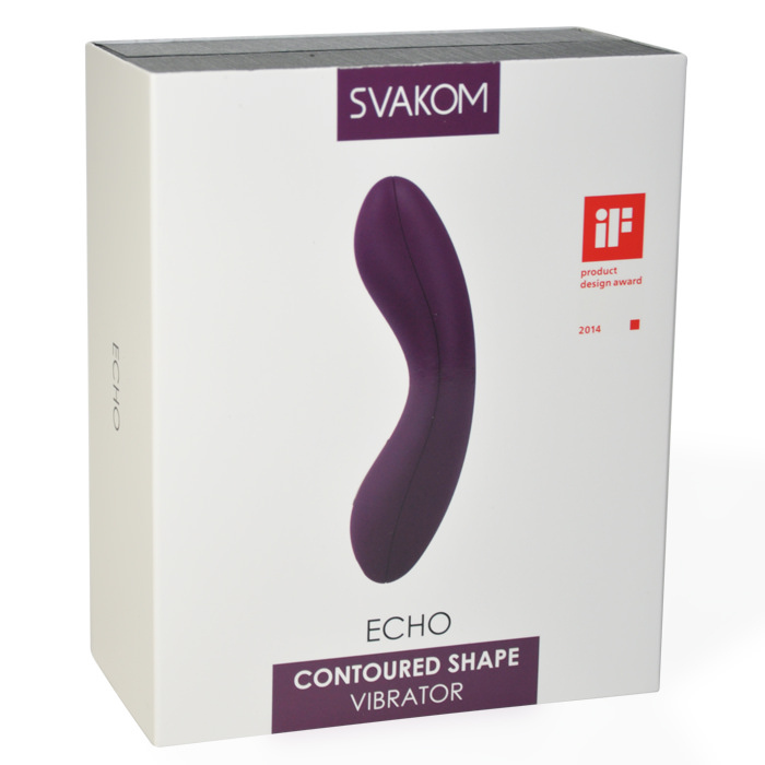 Vibrador Ponto G, Formato Anat�mico Recarreg�vel Echo | Foto 04