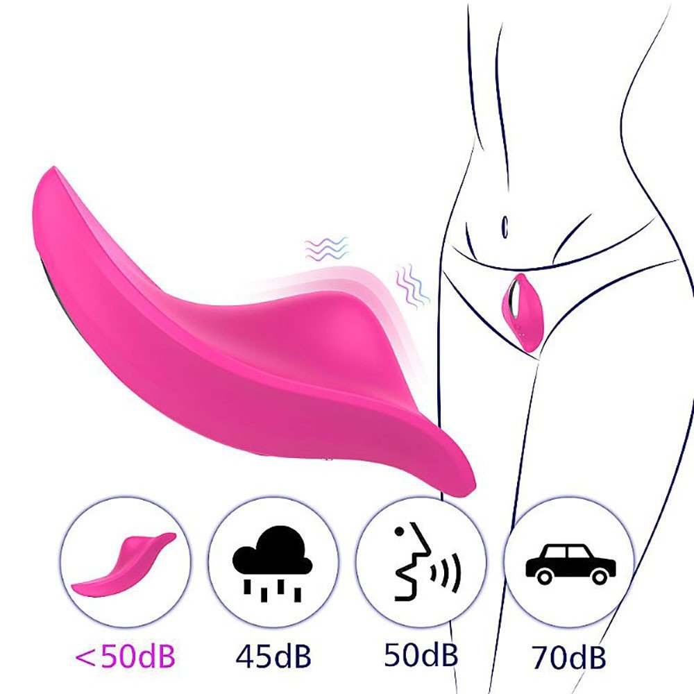 Vibrador para Clit�ris em Silicone Recarreg�vel 9 Vibra��es Controle por App Pink | Foto 04