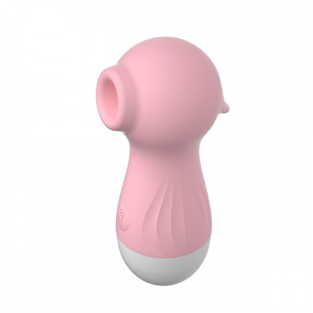 Vibrador para Clit�ris em Silicone Recarreg�vel com 10 Pulsa��es Rosa | Foto 04