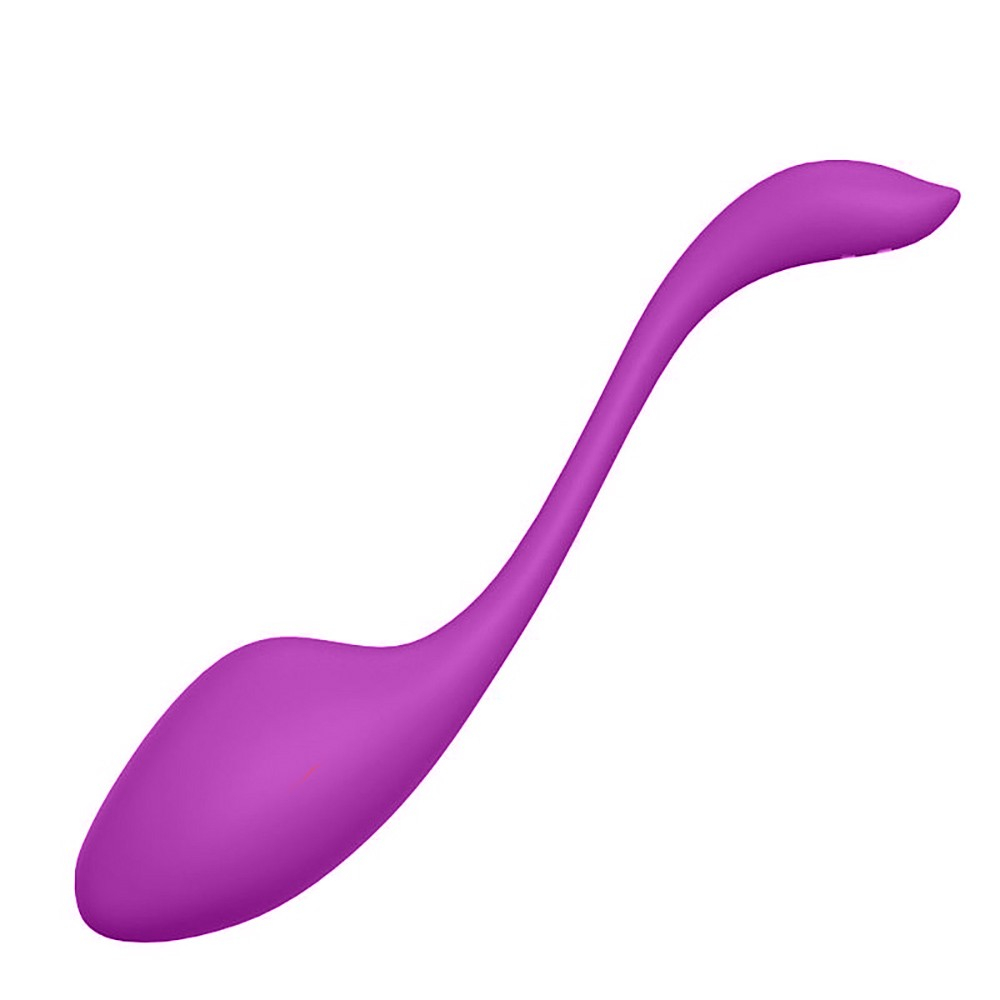Vibrador para Casal Recarreg�vel em Silicone com 10 Vibra��es e Controle por APP Roxo | Foto 05