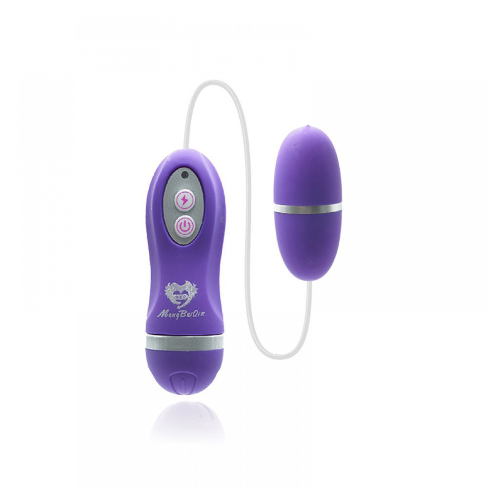 Vibrador Bullet com 30 Modos de Vibra��o Roxo - Embalagem do produto com detalhes sobre os 30 modos e resist�ncia a �gua