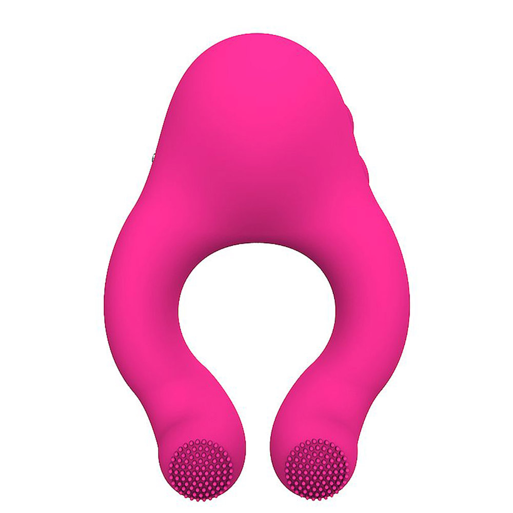 Pulsador de Clit�ris Recarreg�vel em Silicone com 7 Pulsa��es, 7 Vibra��es e Controle sem Fio Rosa | Foto 04