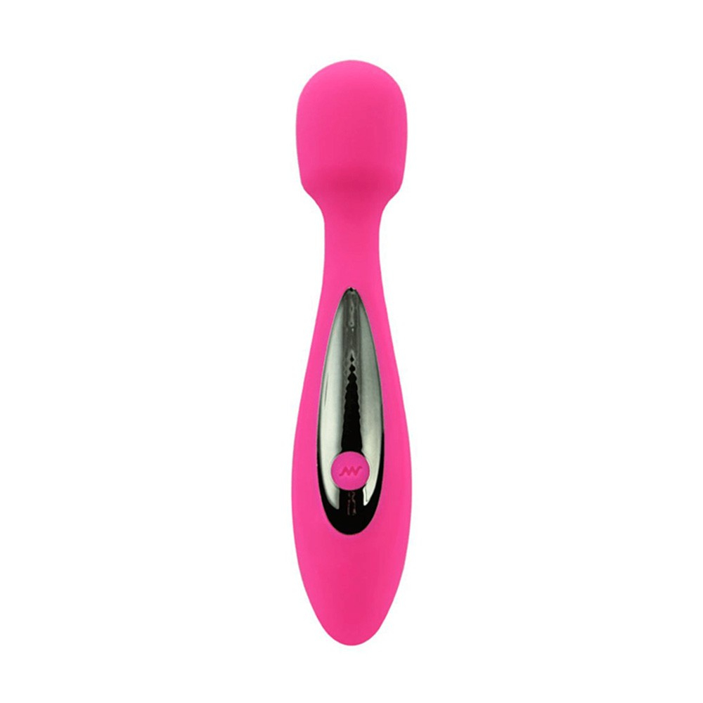 Massageador Er�tico Recarreg�vel em Silicone com 7 Vibra��es Sex Massager Pink | Foto 04