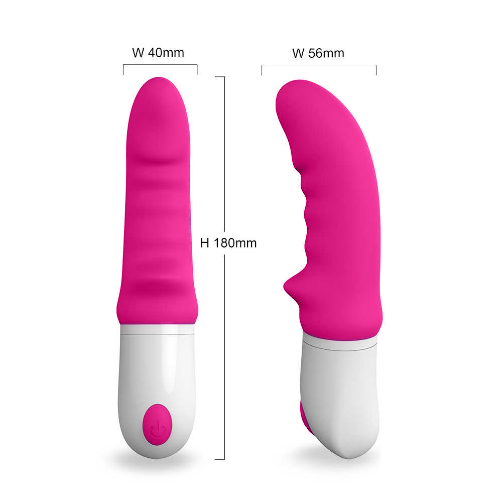Vibrador Ponto G em Silicone Flex�vel com 9 Vibra��es Sparta Pink | Foto 05