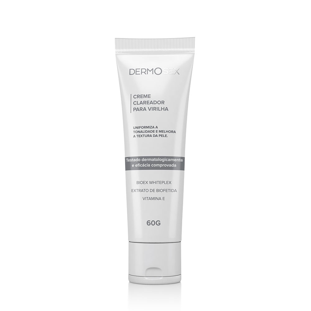 Creme Clareador para Virilha e �nus 60g em vista frontal detalhada