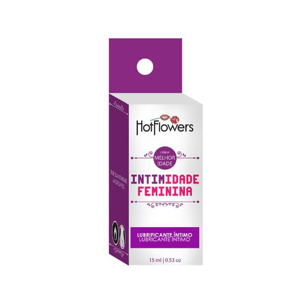 Gel Excitante Feminino IntimIDADE Feminina 15ml - Embalagem do produto