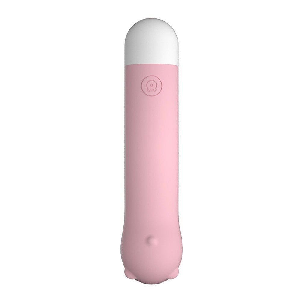 Vibrador Ponto G em Silicone (Toque Aveludado) Recarreg�vel com 10 Vibra��es Urso Rosa | Foto 05