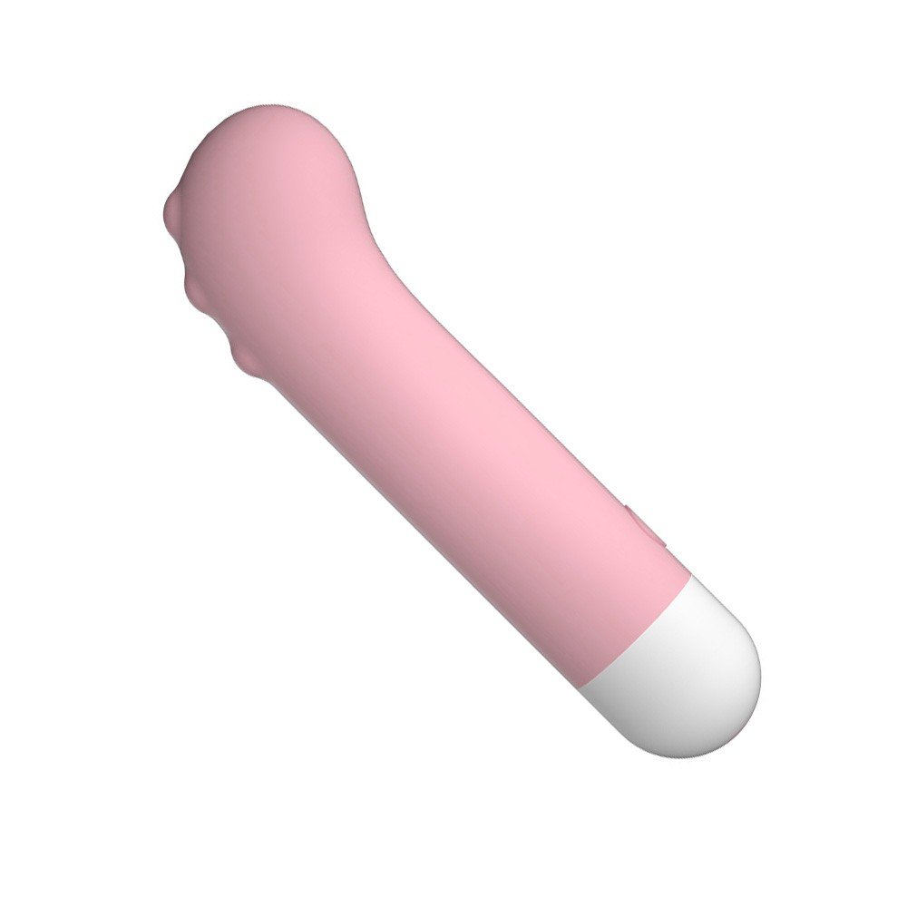 Vibrador Ponto G em Silicone (Toque Aveludado) Recarreg�vel com 10 Vibra��es Monster Rosa | Foto 04