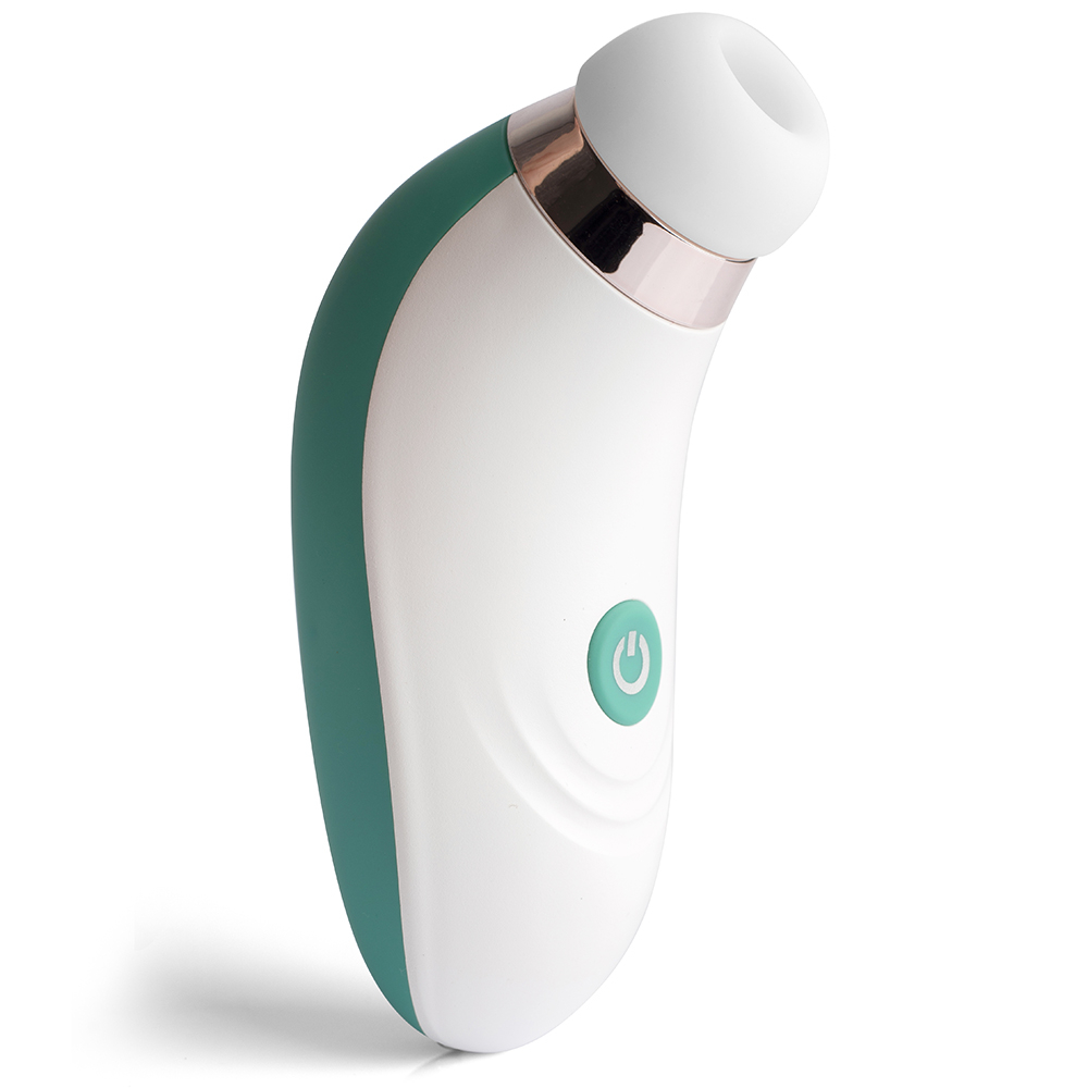 Vibrador para Clit�ris Recarreg�vel Sugador Sensevibe Fast em Silicone Cyan