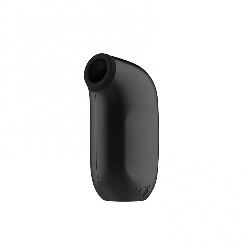 Estimulador de Clit�ris em Silicone Aveludado Recarreg�vel com 7 Pulsa��es � Prova de �gua Preto | Foto 04