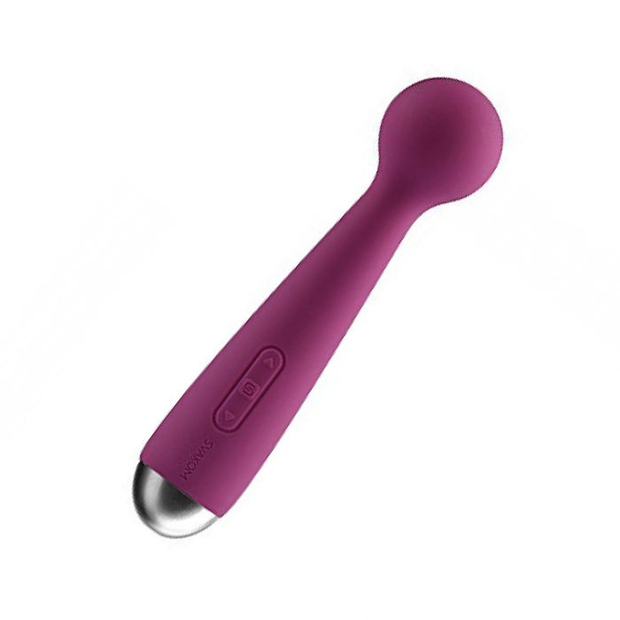 Massageador Er�tico Flex�vel � Prova de �gua Mini Emma Pink - Vista lateral mostrando contornos suaves e acabamento