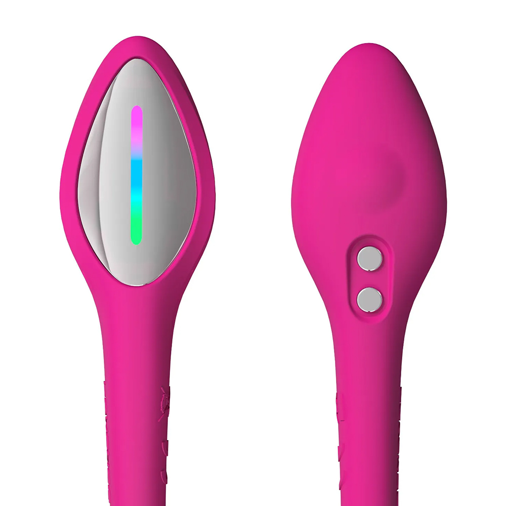 Vibrador para Casal Recarreg�vel em Silicone M�dico Controlado por APP e Bluetooth Lush 4 | Foto 05